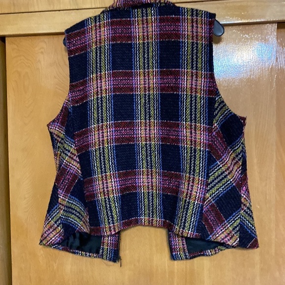 Christopher & Banks, XL vest, lined zipper pockets woven poly rayon blend - Picture 9 of 13